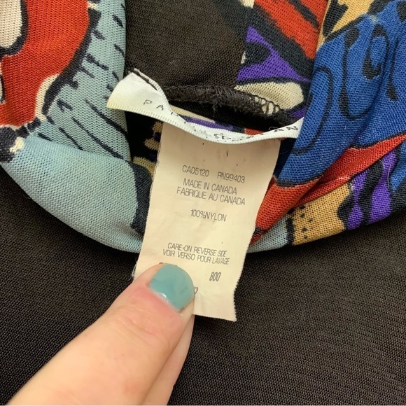 Papillon Blanc Mesh Turtleneck - Picture 9 of 9